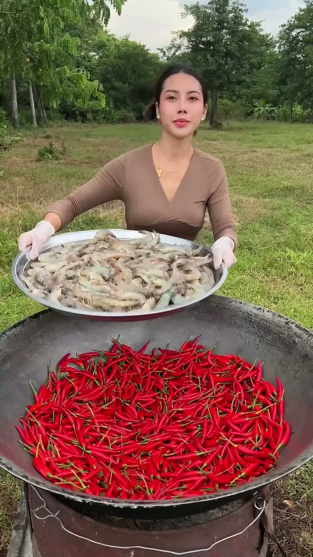 cover for Shrimp crispy with chilli sauce 