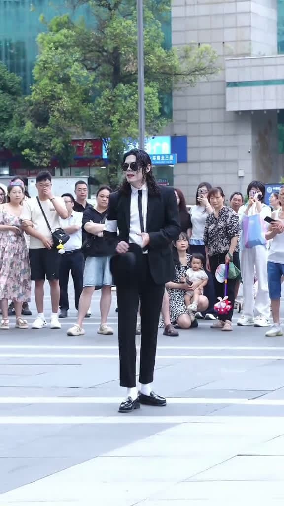 cover for Dance king in action caijun michaeljacksoncaijun michael mj dance moonwalk Dangerous 32158 #trending