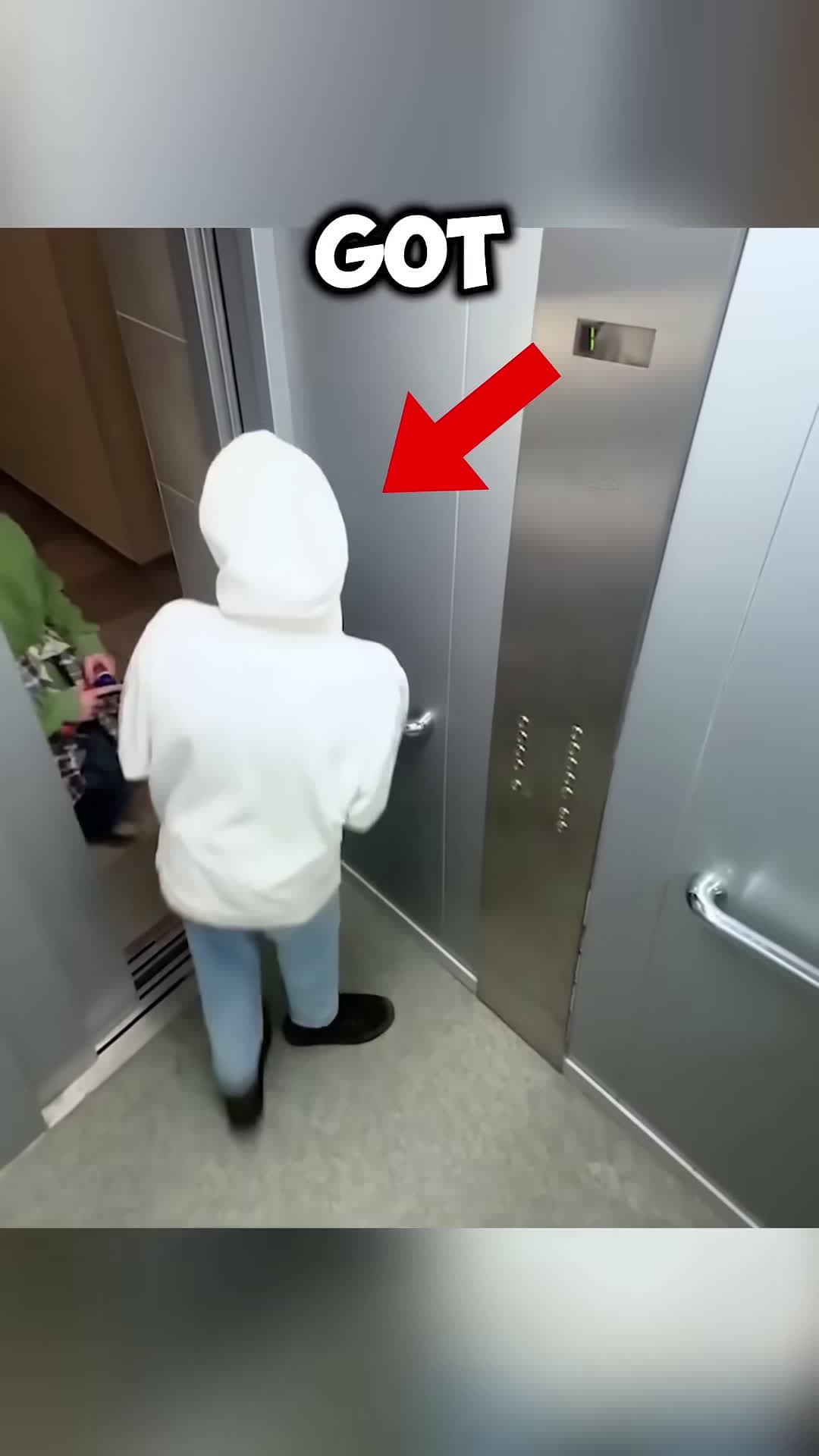 cover for They caught spraying in elevator