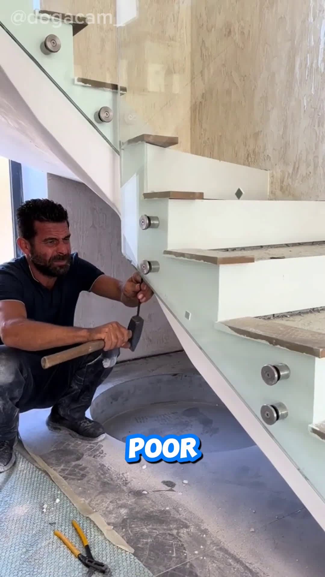 cover for Worker Breaks Expensive Glass