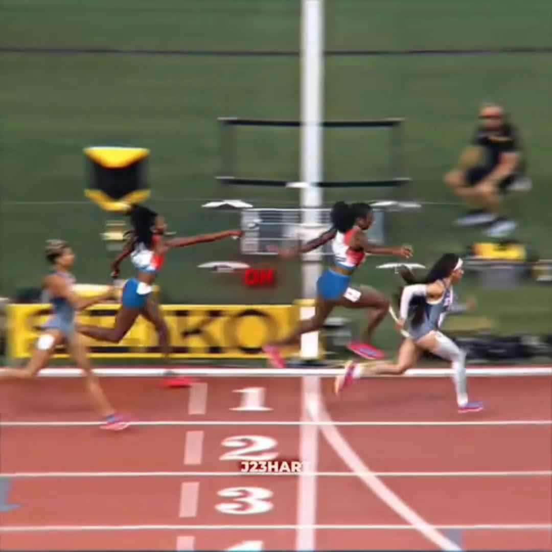 cover for The Gap is Insane trackandfield track 4x4 olympics relay#scoopz#fyp
