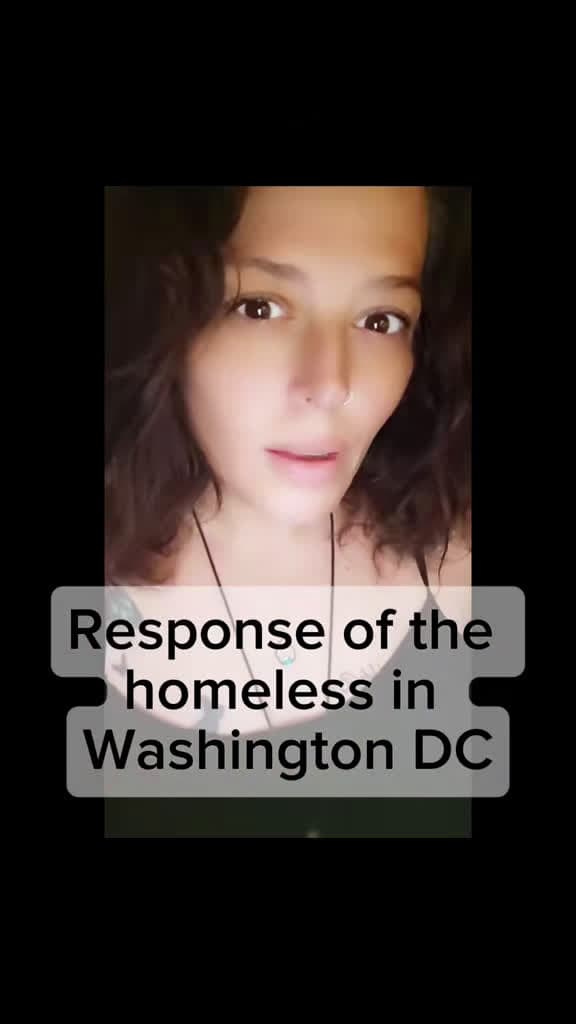 cover for Homeless voice responds to Trump's DC relocation plan — a human take on relocating people from the capital 🤔 #MAGA #DC #Homeless #News #Politics