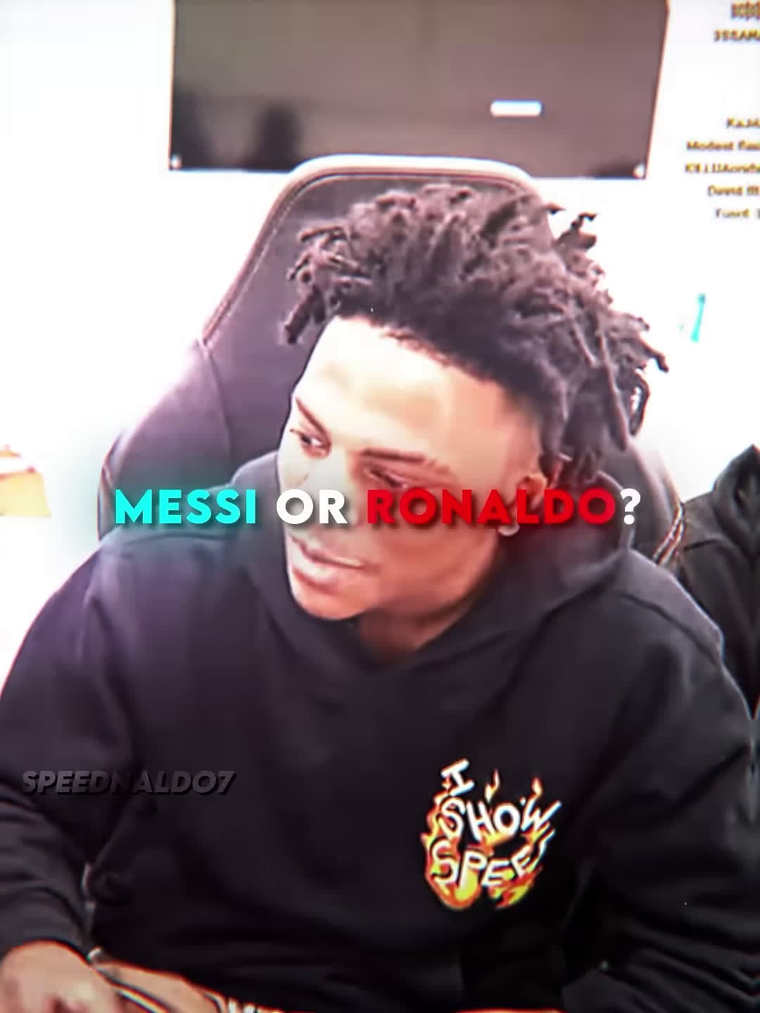 cover for iShowSpeed Ask Dad Messi Or Ronaldo