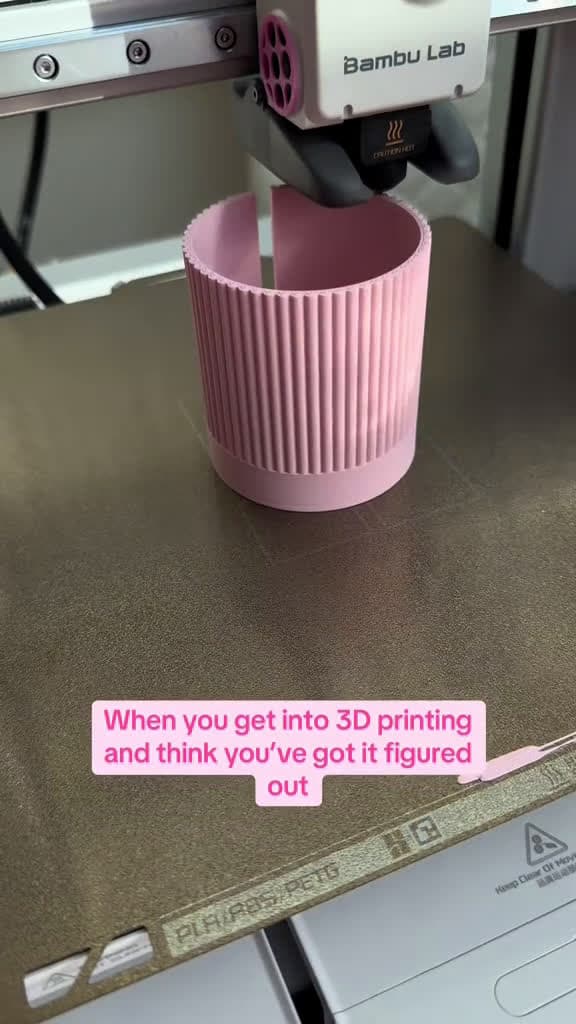 cover for Spent hours watching it print, then I stepped out for a moment—and a glob of death appeared. Can I fix it?! 😭 #3dprinting #3dprintfail #globofdeath #helpme