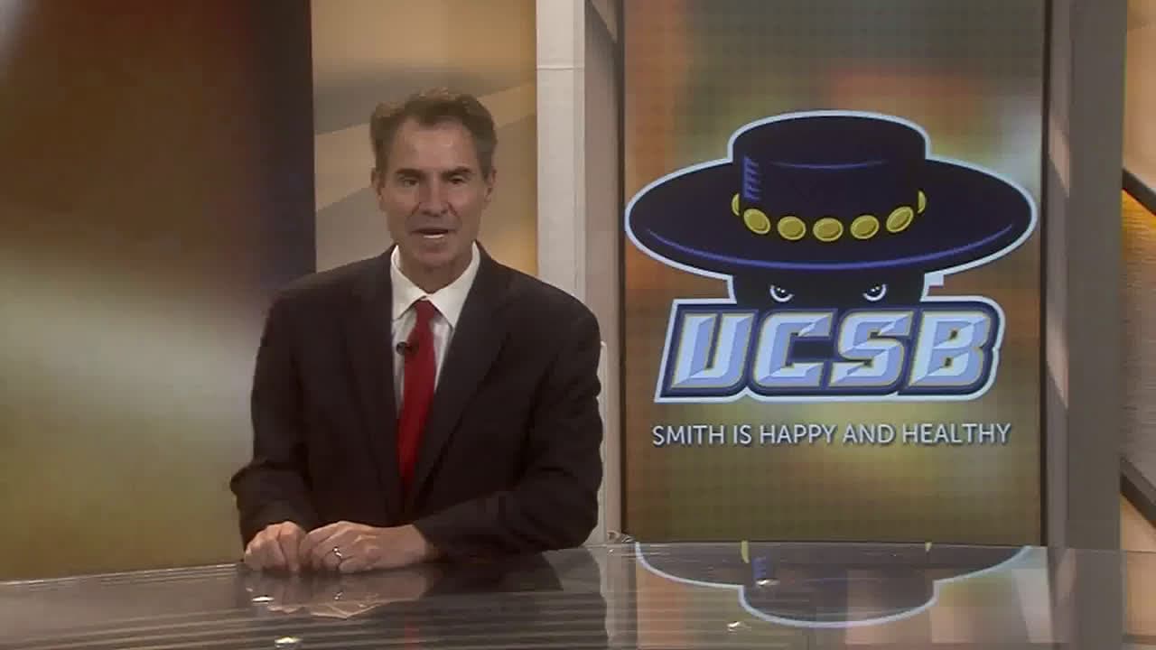 cover for Colin Smith is healthy this summer as he looks forward to his second season at UCSB