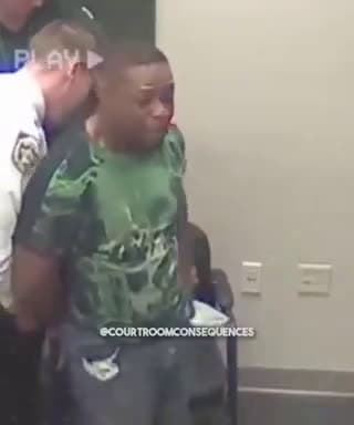 cover for Footage shows convicted killer Tyrone Johnson in shock in police custody after he shot his girlfriend, Stephanie Willis, and her son, Ricky, in 2018. In 2022, a Tampa judge sentenced Tyrone Johnson to death.