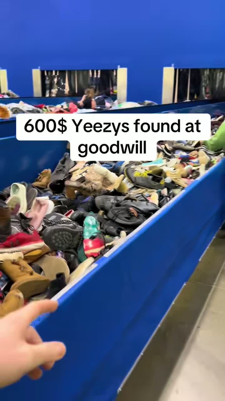 cover for Scored $600 Yeezys for just a few bucks at Goodwill! 🤑 #ThriftFinds #GoodwillGems #SneakerHeads