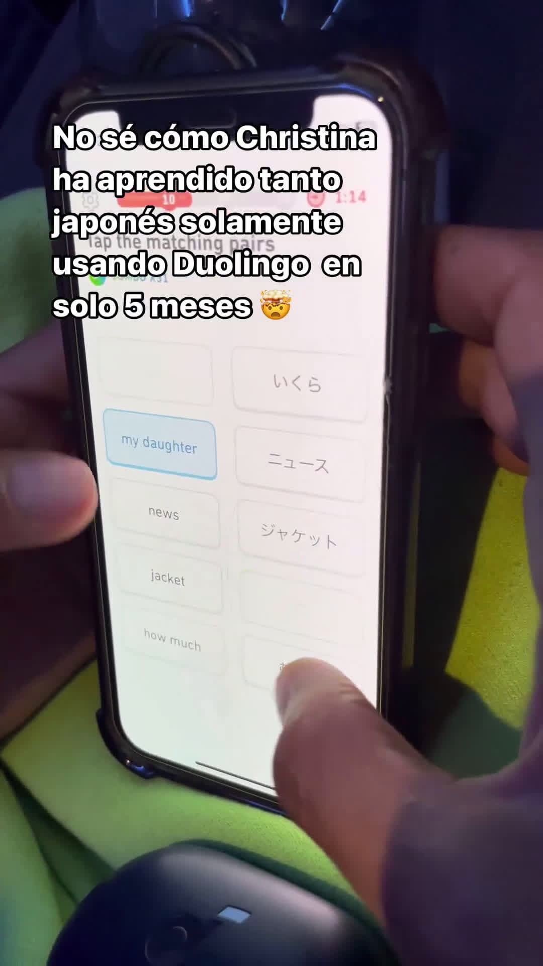 cover for Christina aprende a hablar en japons 123andres musicainfantil shortvideo shorts