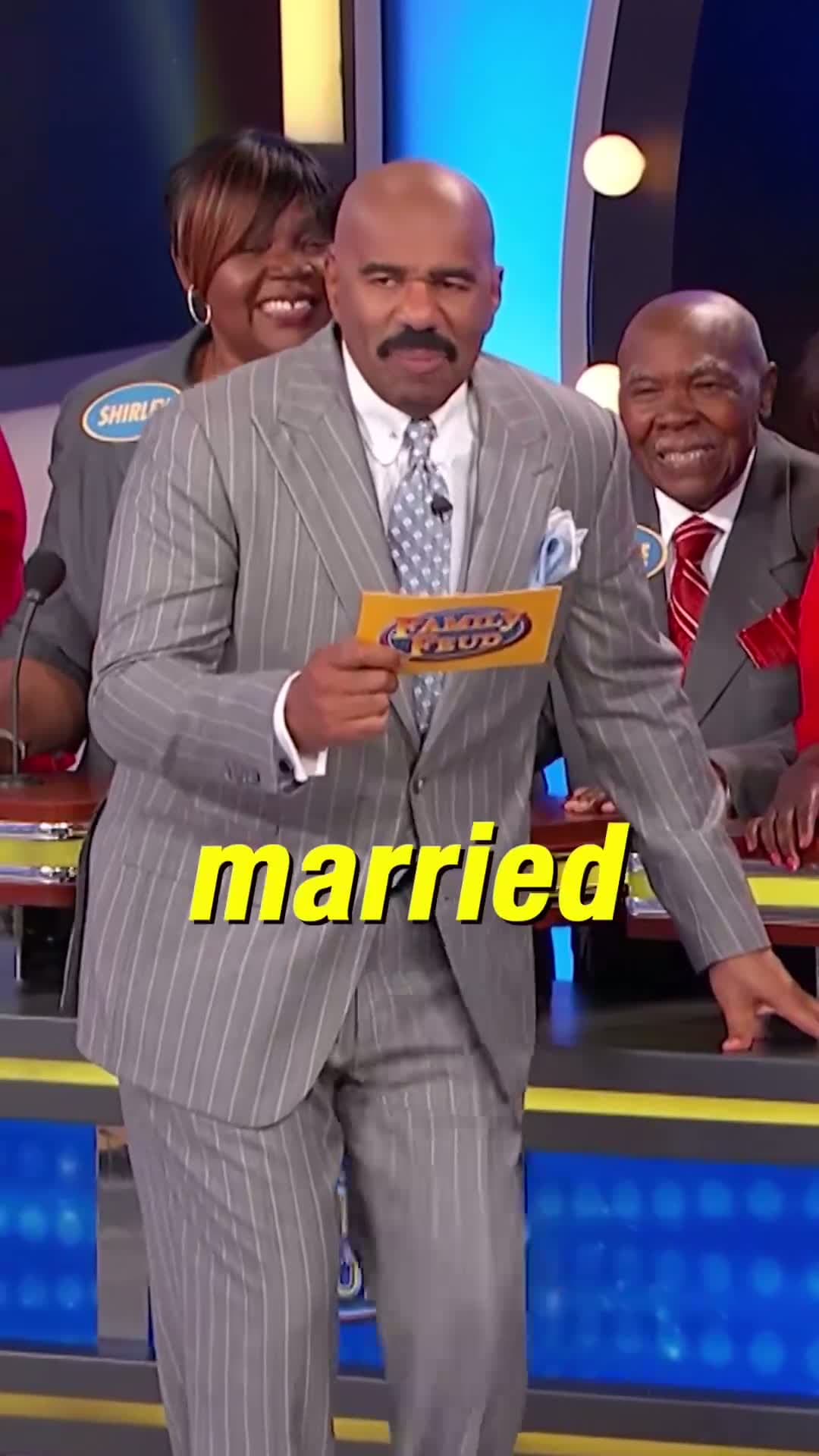 cover for #UnpopularOpinion What part of your wife is bigger than it should be?? 🤔❤️🥺 #FamilyFeud #SteveHarvey
