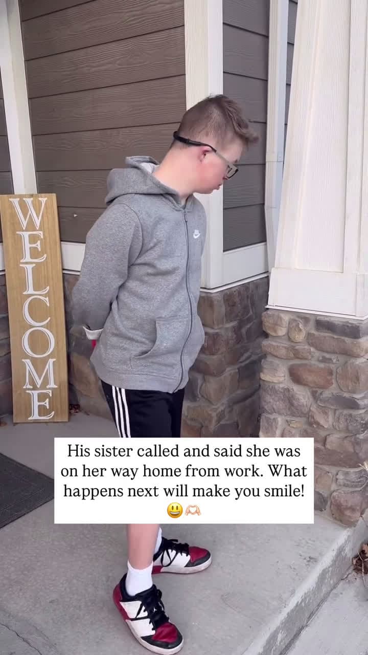 cover for His sister called and said she was on her way home from work. What happens next will make you smile! #SpreadTheLove#ThePawfectMoment