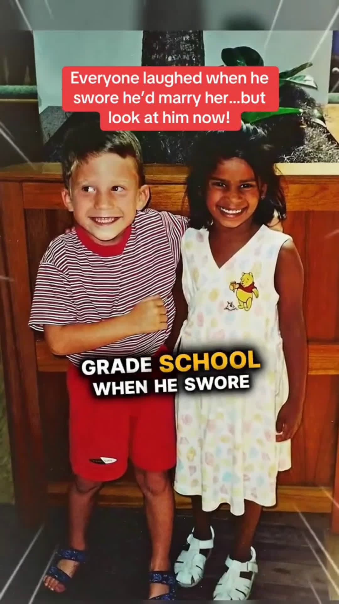 cover for Everyone laughed in grade school when he swore hed marry her but look at him now LearnOnTikTok truestory storytime marriage#tiktok #mypageforyou #fyp #singlelife #lesbiansoftiktok🏾 #fypシ゚viral #lgtbq #utah #softstud