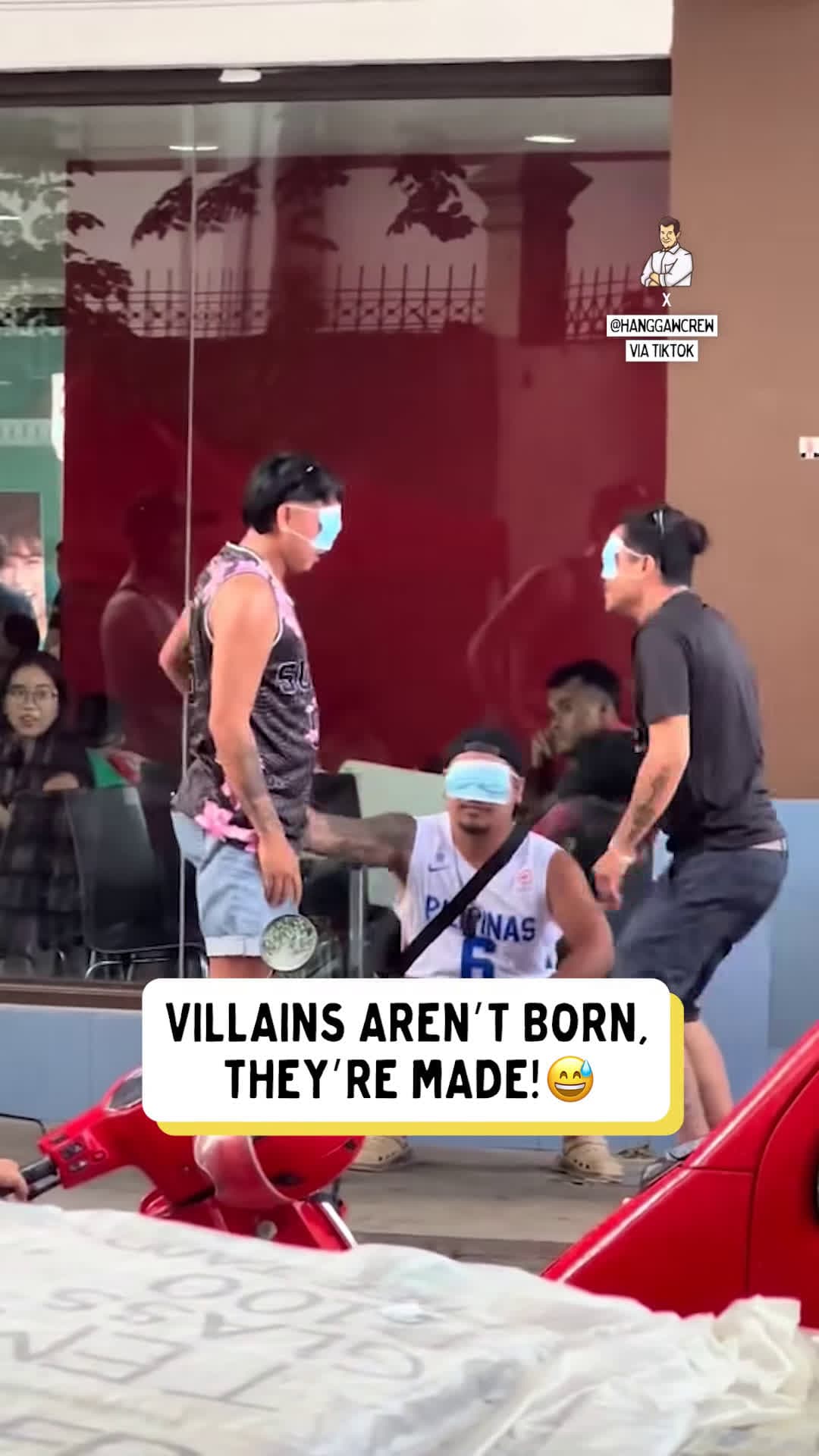 cover for #TooFunnyToScroll Watch this hilarious slap prank in action