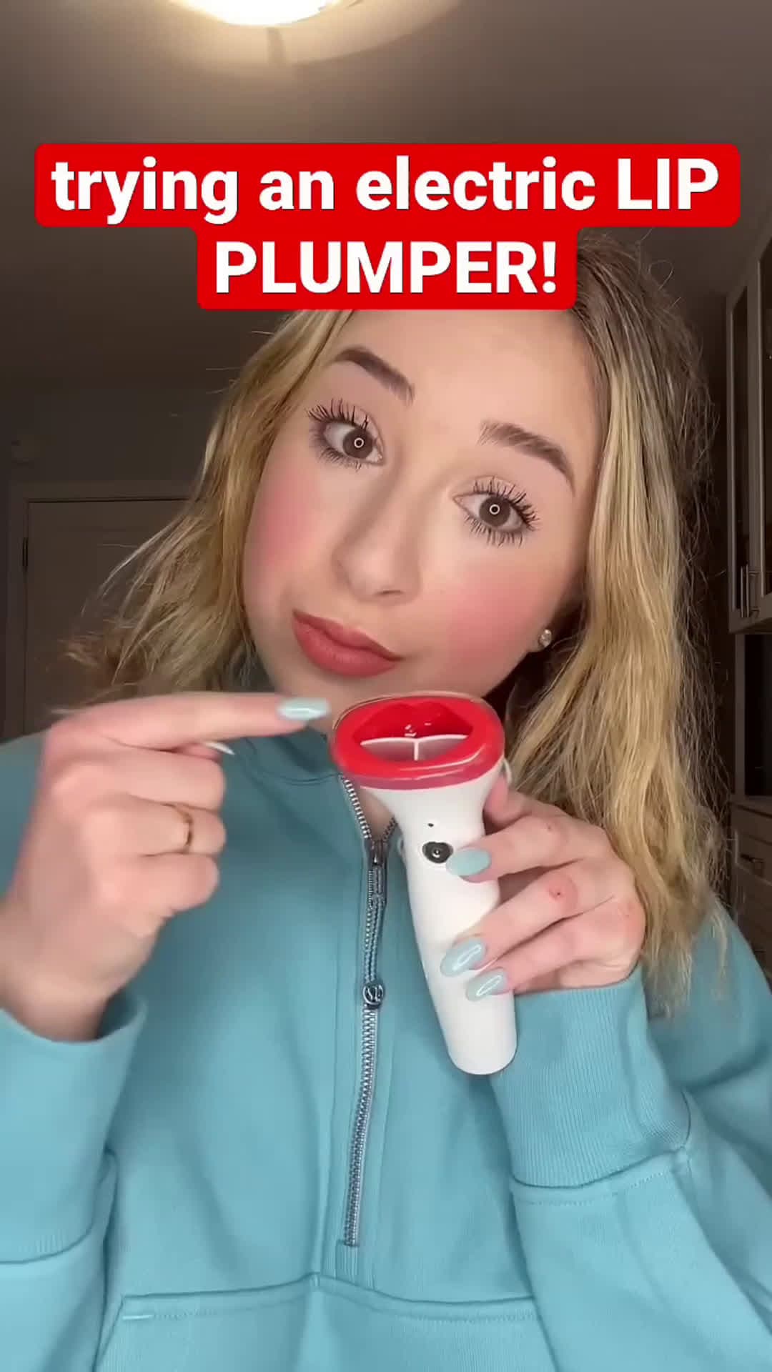 cover for Trying AN Electric Lip Plumber Gone Wrong #follow#tiktok #foryoupage #follow #foryou #scoopz #shorts #fyp #caughtoncamera #trending#toofunnytoscroll 