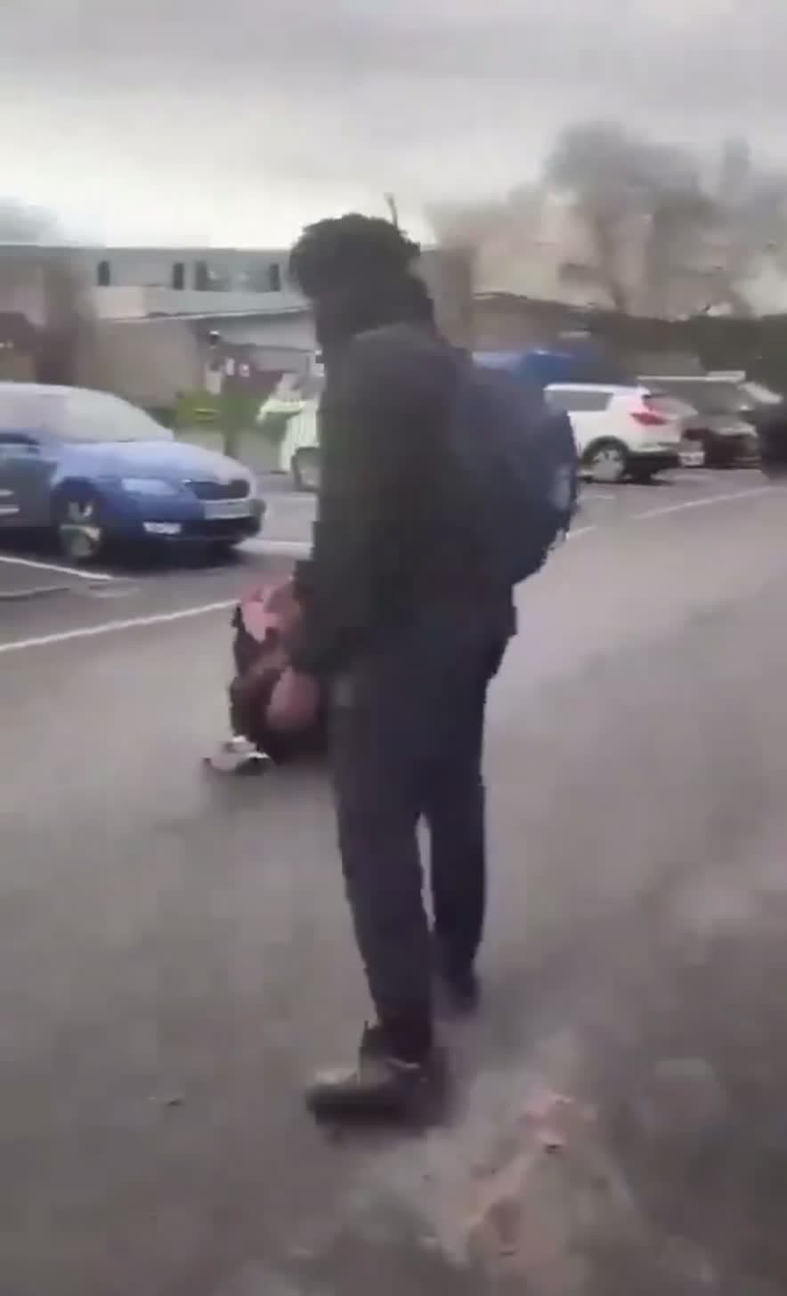cover for women tries attacking man 3 times is he in the wrong for this?  #fight  #karen  #publicfreakout  #toofunnytoscroll