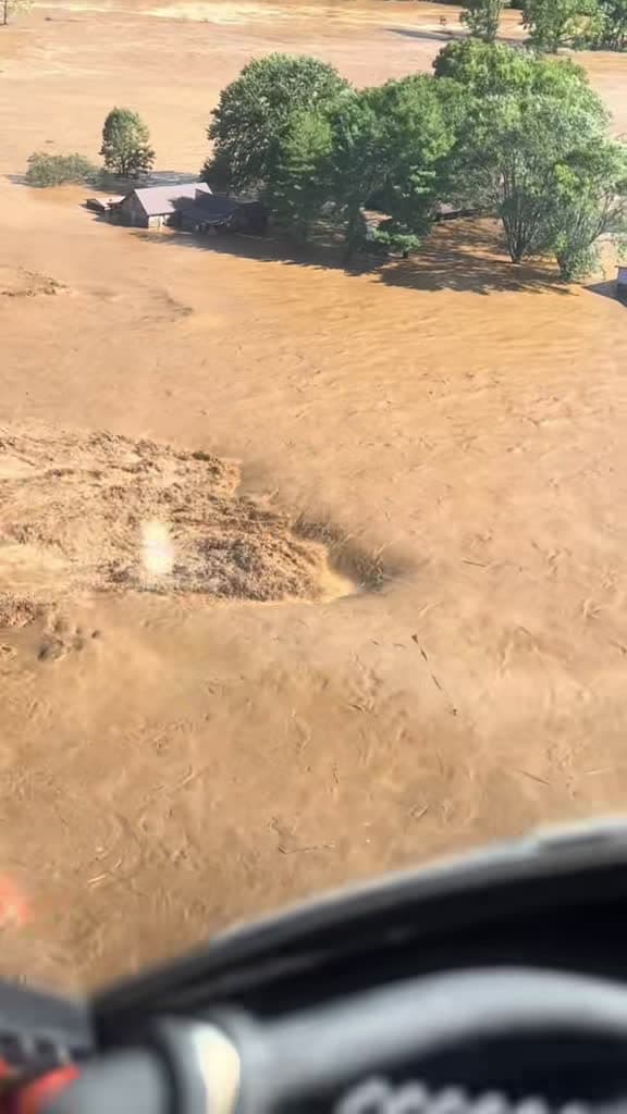 cover for Insane rescue footage from Dan Backus during East Tennessee floods—watch these life-saving moments unfold! 🚨🙏 #EastTennessee #Flooding #Rescue #Appalachia #NationalGuard