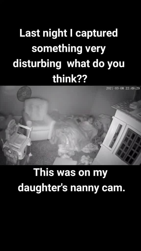 cover for My daughter's fine, but this creepy moment gave me chills 👀 #paranormal #creepy #momlife