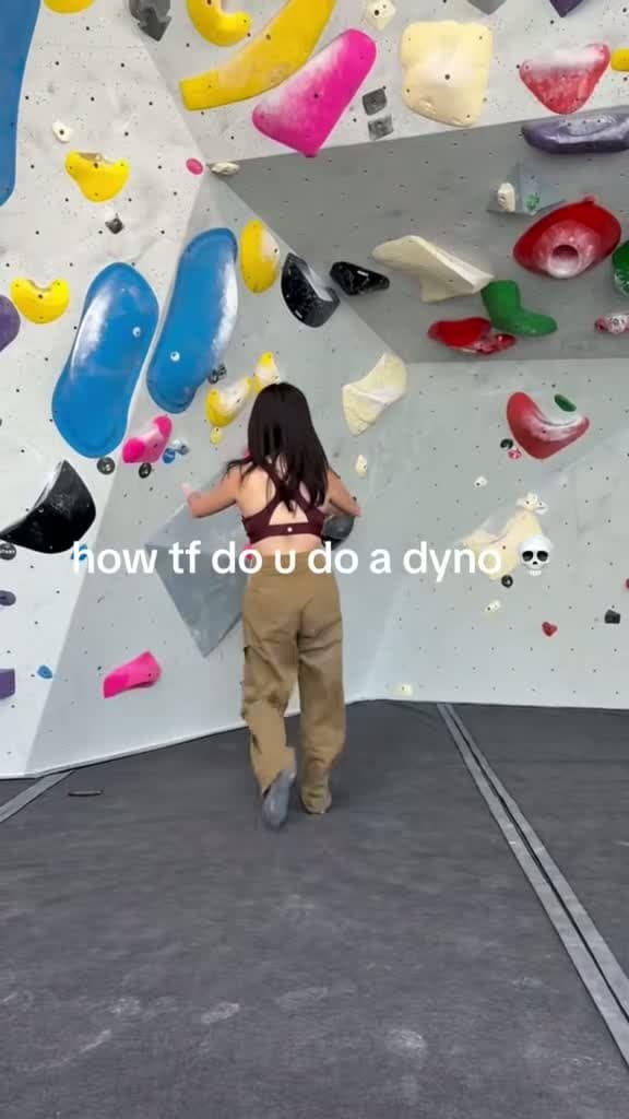 cover for Epic climbing dyno that will blow your mind! 🤯 #climbing #dyno #epicmoves