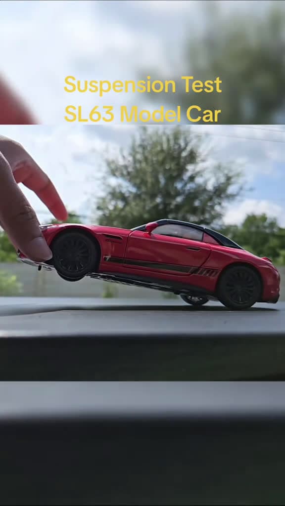 cover for Mercedes Benz SL63 Model Car Suspension Test #diecast #modelcar #mercedesbenz #sl63amg  created by Abdul Rafay Hasan with Hans Zimmer’s F1