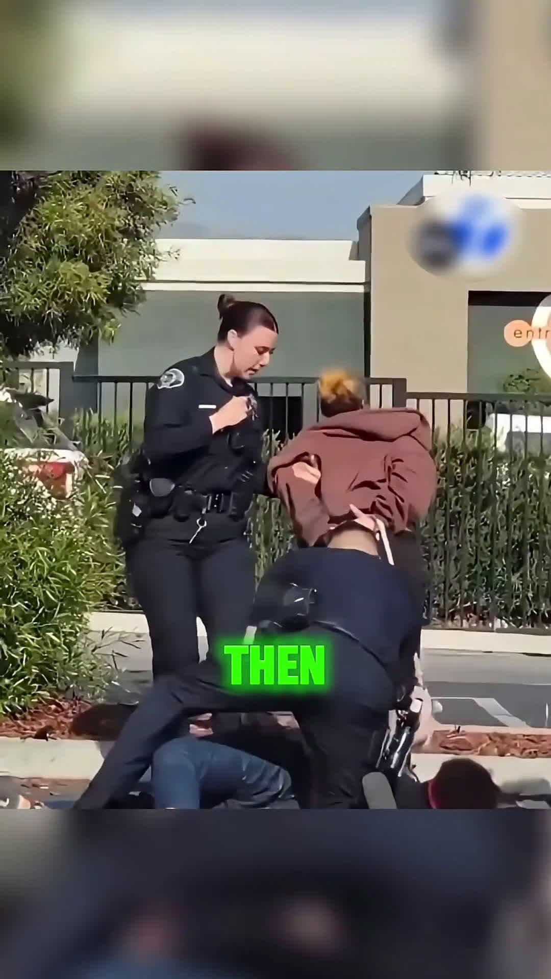 cover for #CaughtOnCamera Dumb Student Grabbing Cops Got Hair Got Karma! #shorts #instantkarma 