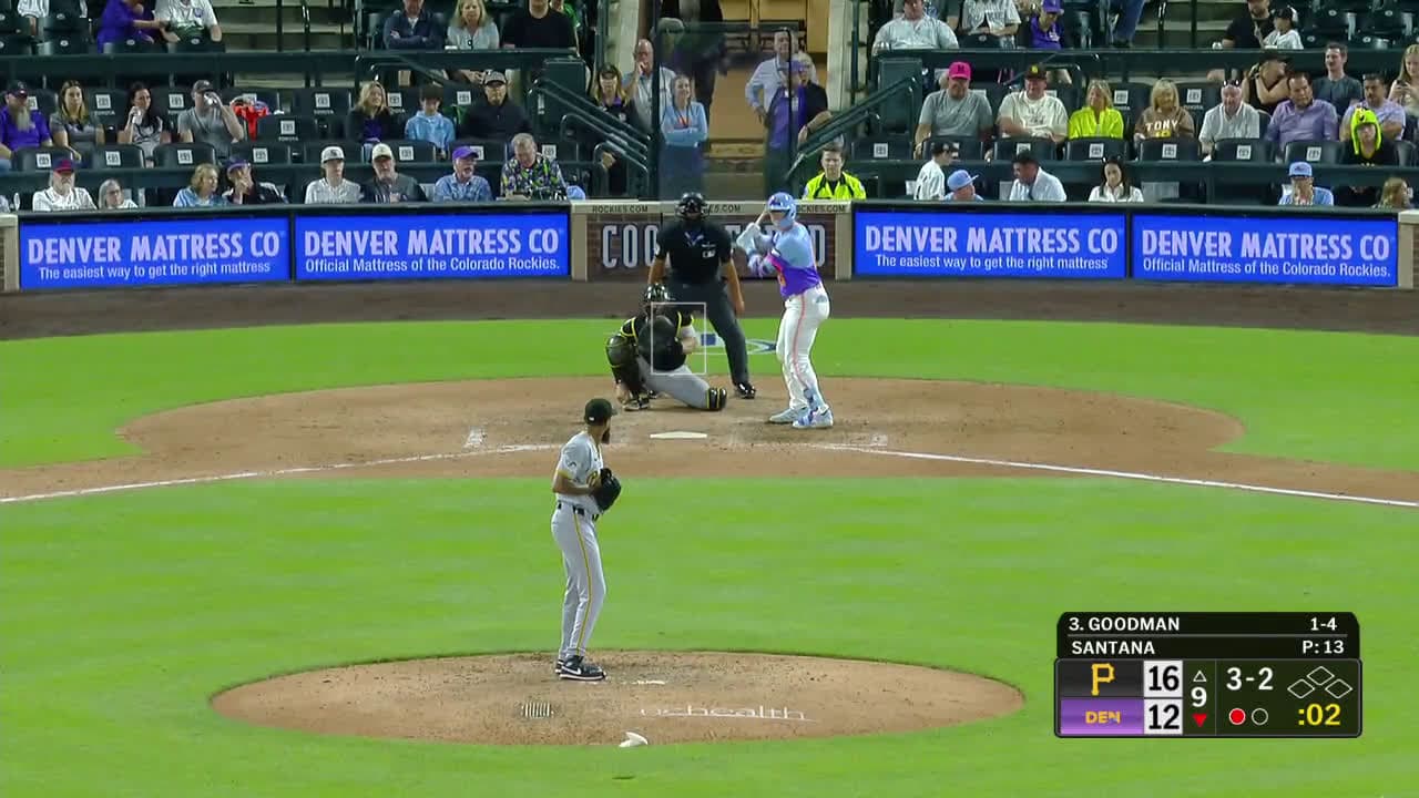 cover for Hunter Goodman CRUSHES his 20th homer of the season in the 9th! 💥 #HomeRun #Baseball #SportsMoment