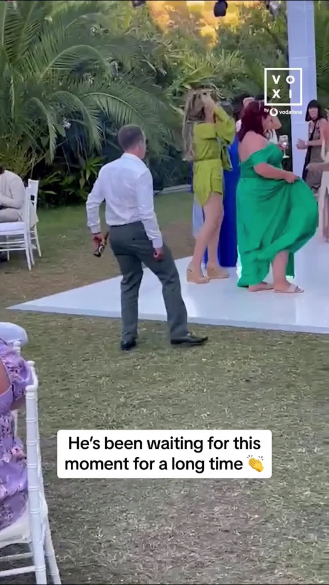 cover for he got moves like jagger #wedding #fun #funnydance #style 