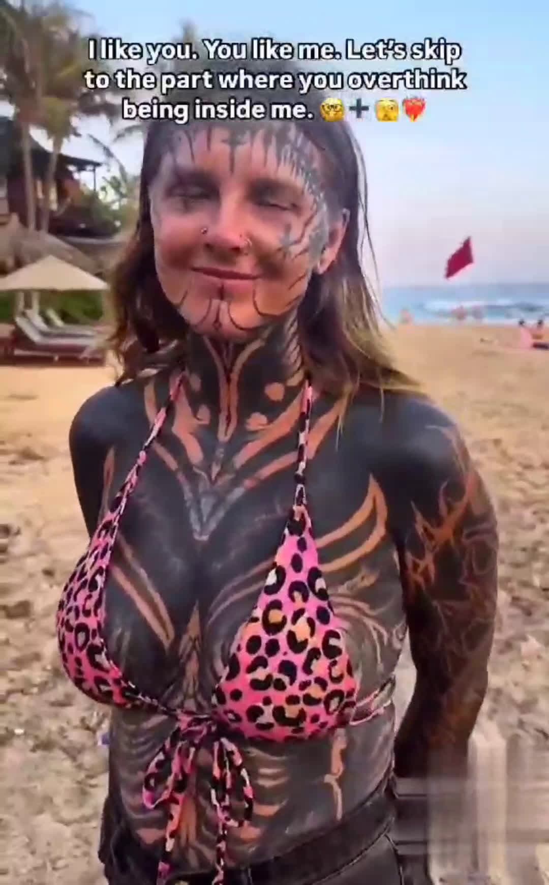 cover for You Like Her Too?🤔#tattoo#beautiful#funny