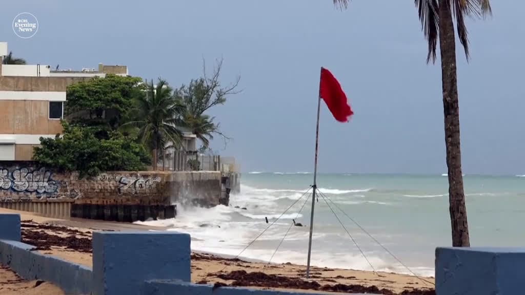 cover for Hurricane Erin has left thousands without power in Puerto Rico as the dangerous storm moves through the Caribbean. A direct hit isn’t expected on the U.S. mainland, but Erin is still expected to create dangerous conditions alon...