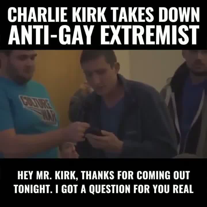 cover for When accusations fly, Charlie Kirk’s response speaks volumes 👀 #CharlieKirk #Controversy #Politics