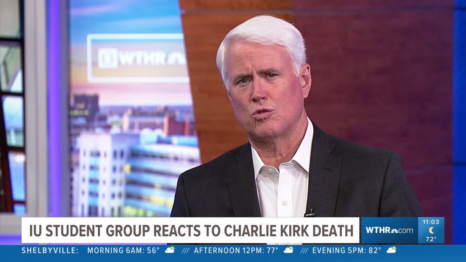 cover for Hoosiers react to Charlie Kirk shooting