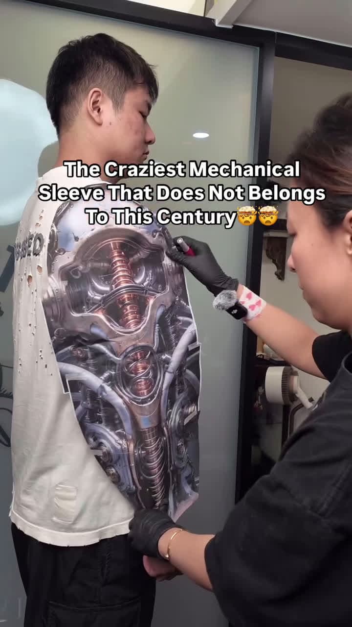cover for Would you stay for 90 hours getting this tatoo