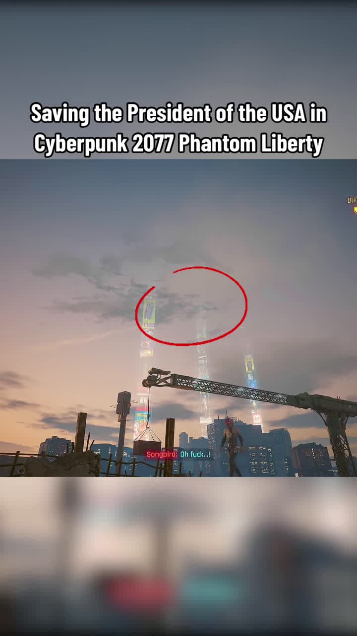cover for Saving the President in Cyberpunk 2077: Phantom Liberty—plus rogue missions you won't want to miss 🔥🚨 #Cyberpunk2077 #PhantomLiberty #Gaming