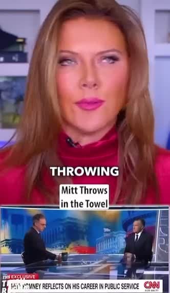 cover for Mitt Throws in the Towel #TrishRegan