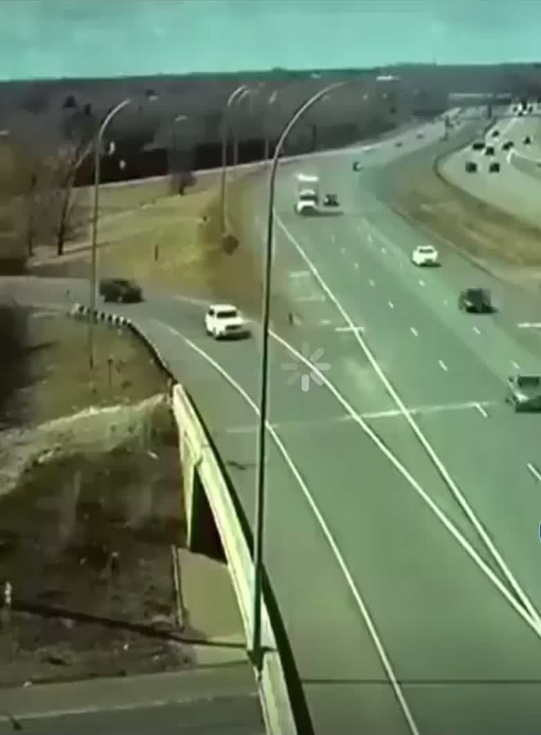 cover for Semi truck in Honda Civic accident ending in explosion I hope everyone’s OK