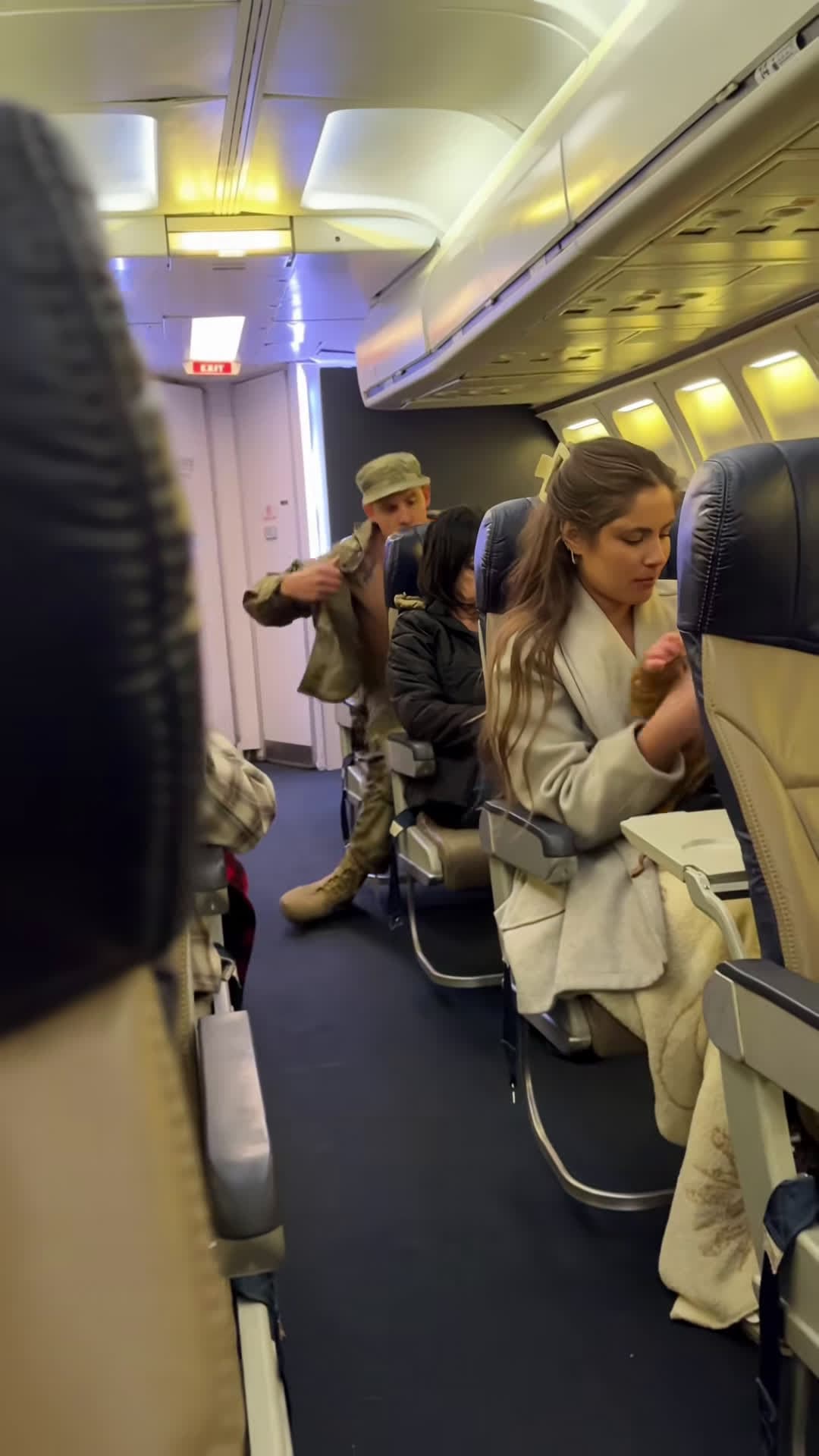 cover for Surprise mile-high homecoming couplegoals couple flight plane viralvideo blessed proposal baby