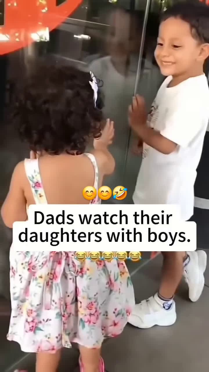 cover for Dad's that's what they feel when their daughters with the boys #CaughtOnCamera#ThePawfectMoment