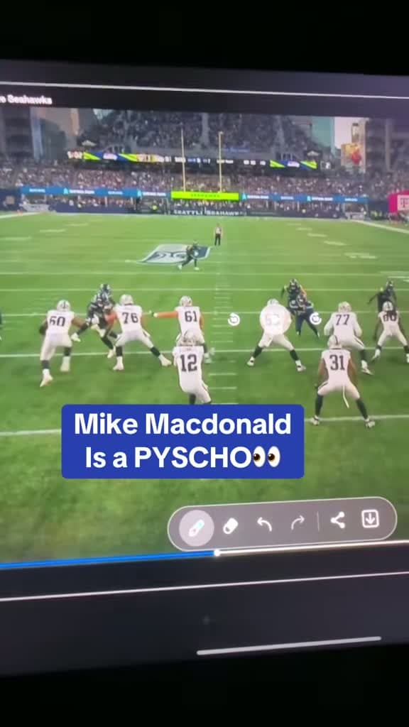 cover for Football is back and better than ever! 🏈 #MikeMacDonald #Seahawks #FilmBreakdown