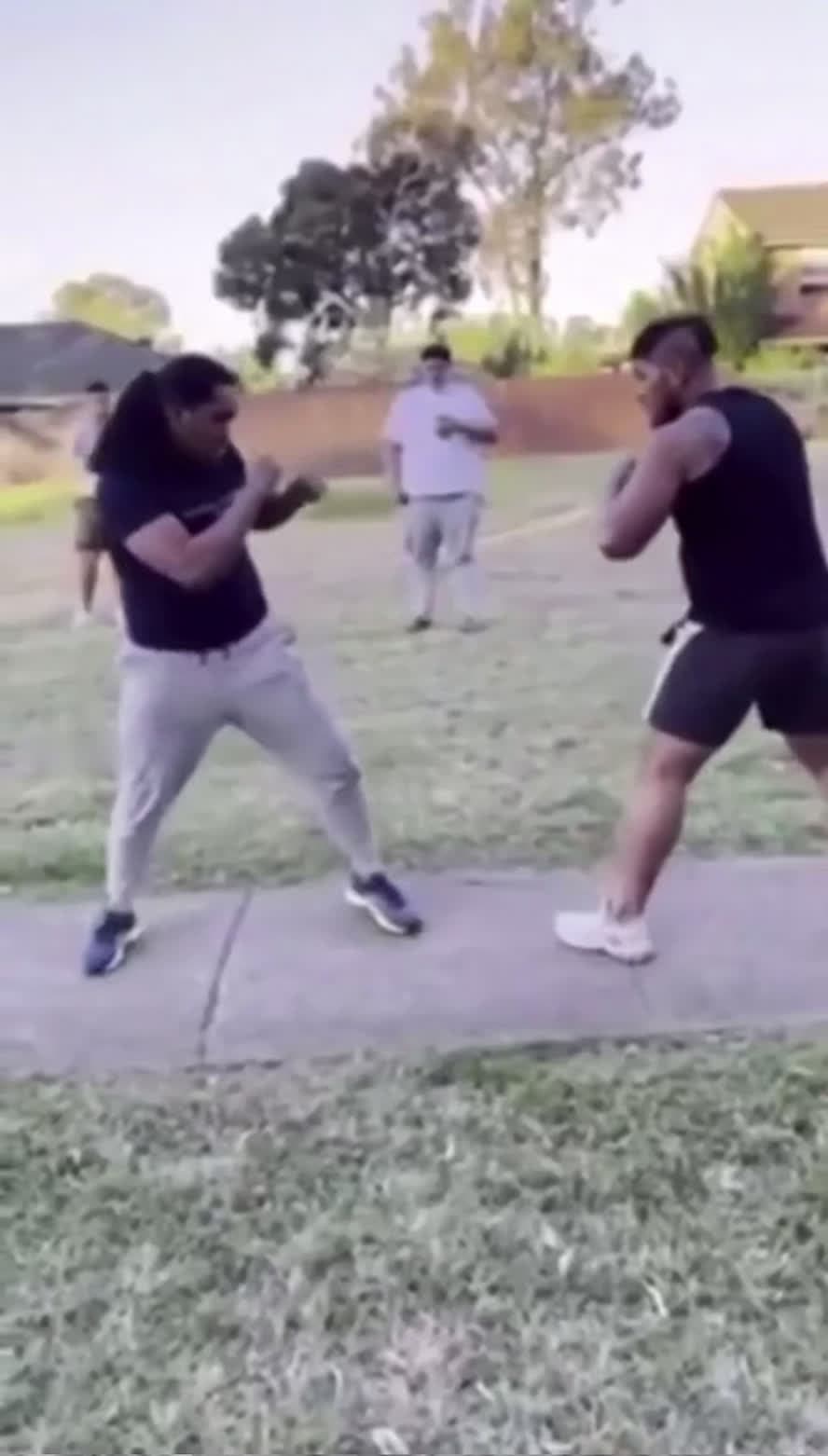 cover for Samoan 1v1 #CaughtOnCamera  #fight  #knockout  #fightcam  #foryoupage