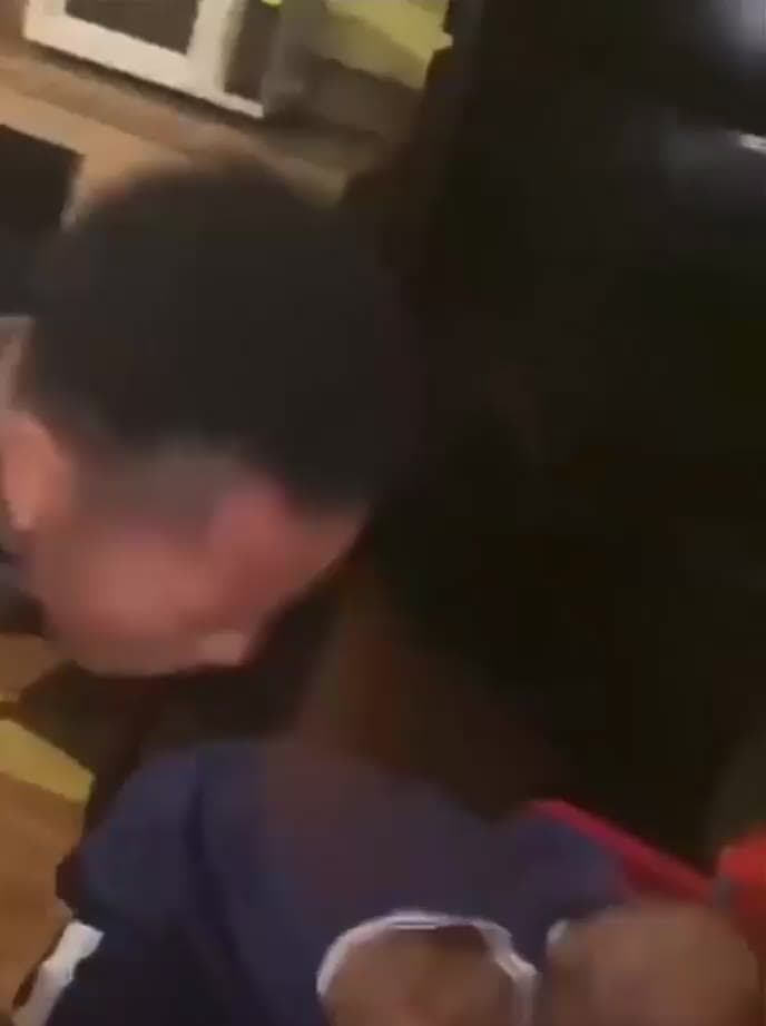 cover for Son beat up dad for hitting his mom #caughtoncamera  #fyp