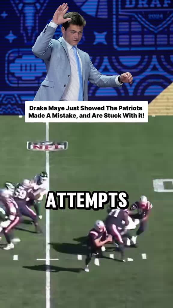 cover for Drake Maye proves the Patriots made a costly mistake they can't fix! 🏈🔥 #NFL #Patriots #DrakeMaye