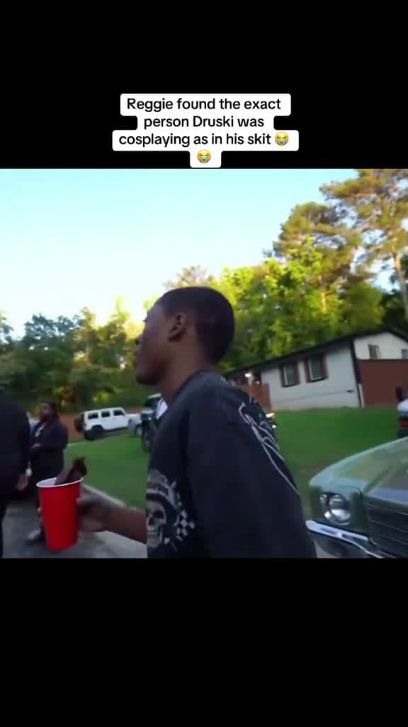 cover for Reggie found the exact person Druski was cosplaying as in his white man in the hood skit f 83150 #shortvideos