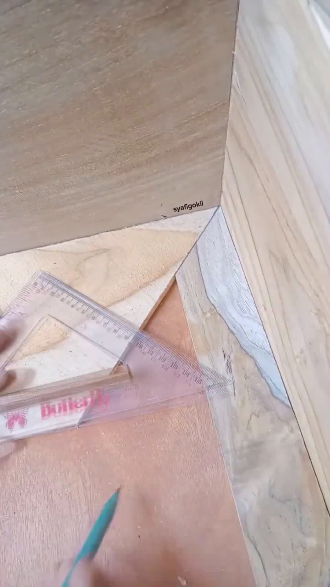cover for #firstvideochallenge  How to measure the angle of wood with different sizes #explore #fyp #follow