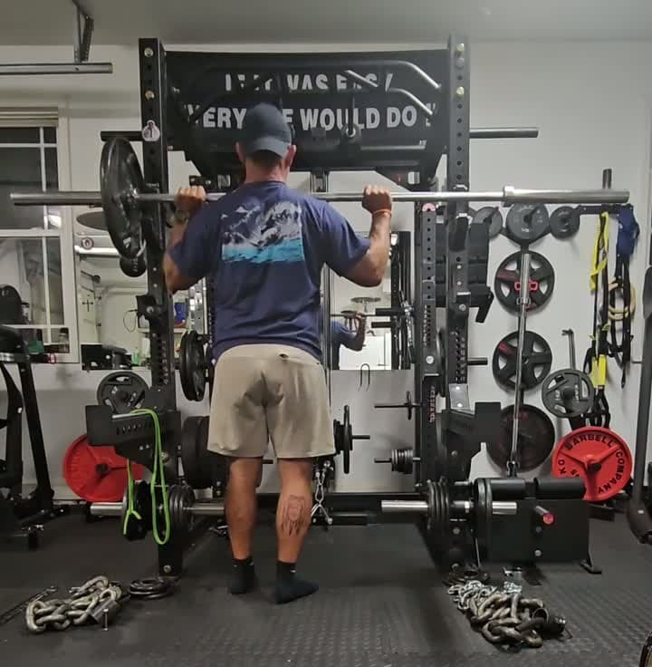 cover for When a 1 plate overhead press turns out smoother than you thought! 💪 #OHP #StrengthGoals #GymLife