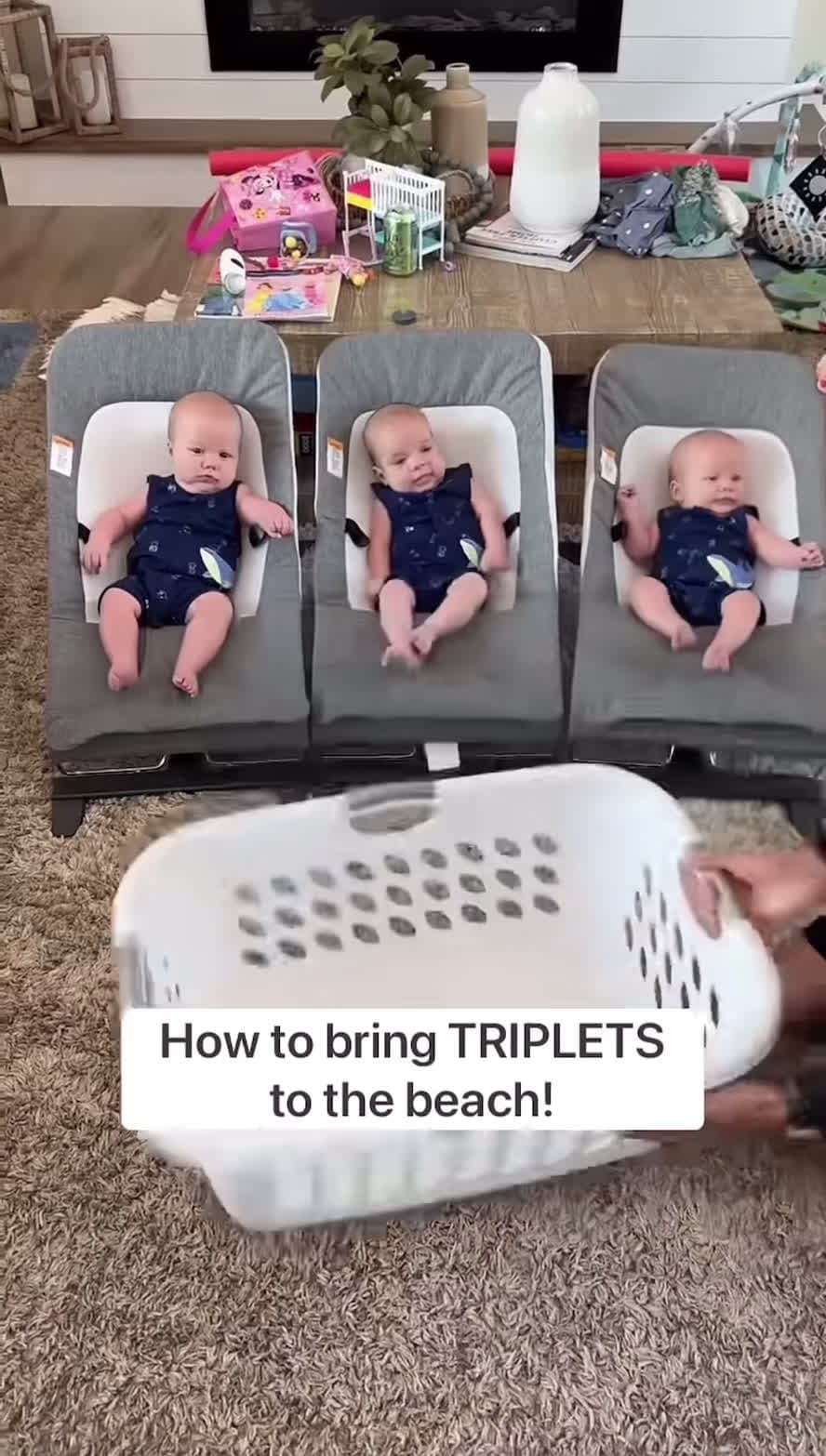 cover for How to Bring TRIPLETS to the Beach