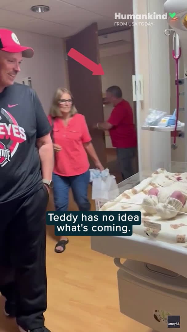 cover for Great-grandpa moved to tears discovering newborn shares his name
