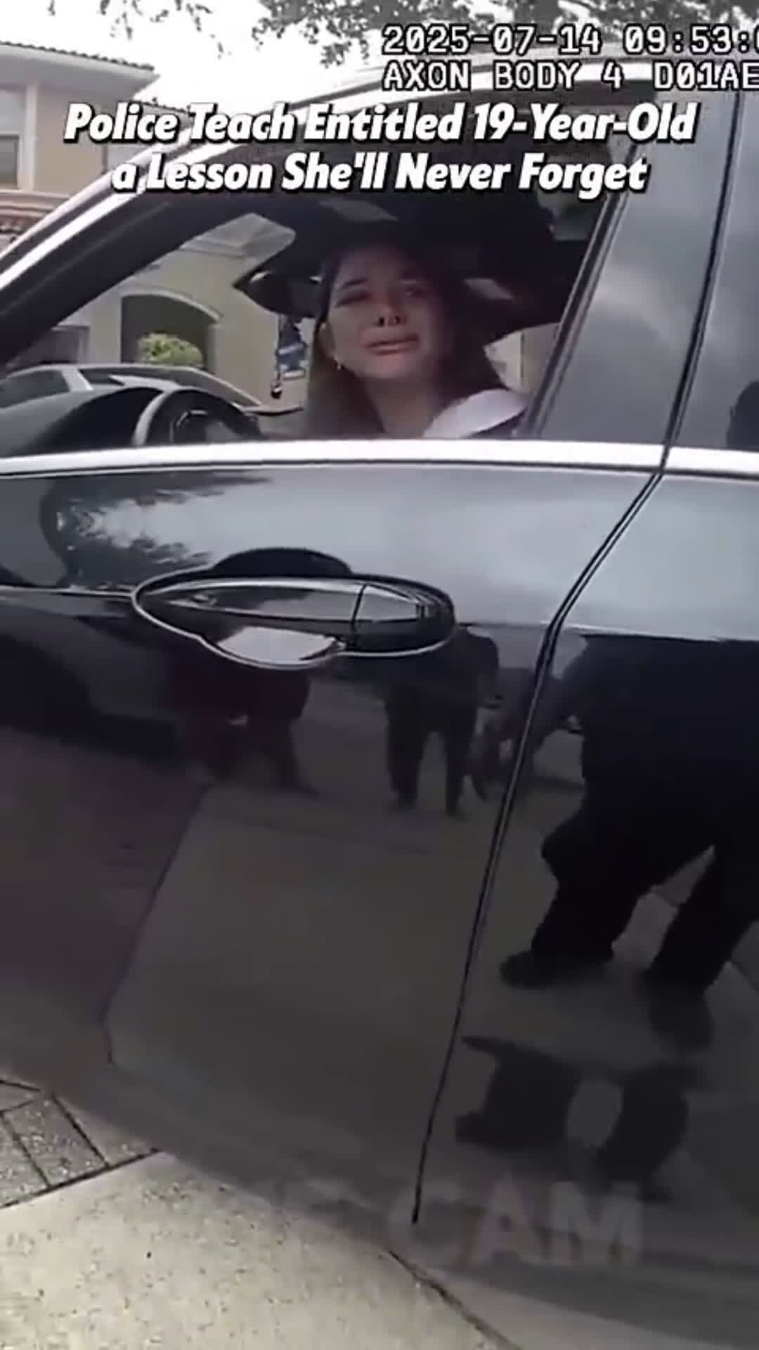 cover for Police Teach Entitled 19-Year-Old a Lesson She'll Never Forget 