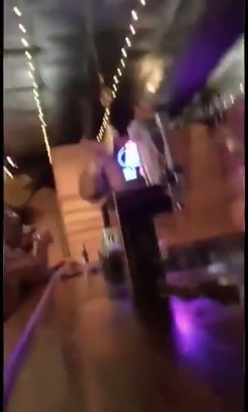 cover for Unexpected bar fight breaks out! 🍻🔥 #BarFight #CaughtOnCamera #WildNight