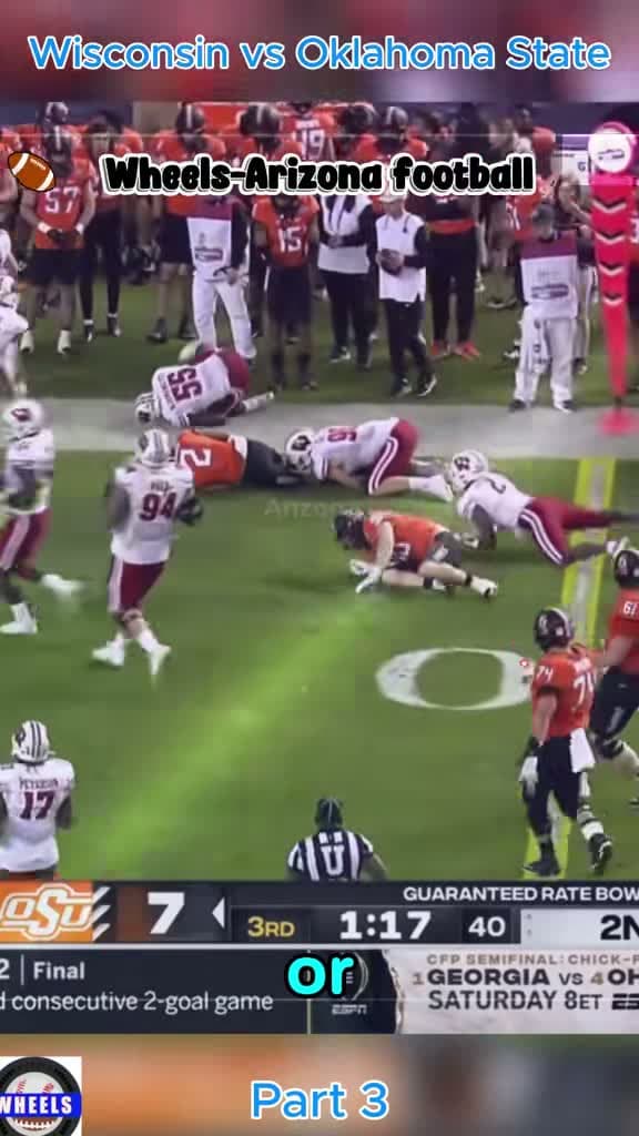 cover for Epic Wisconsin vs Oklahoma State 2022 College Football Highlights! 🏈🔥 #CollegeFootball #WisconsinFootball #OklahomaState