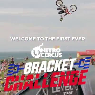 cover for COMING MONDAYThe first ever Nitro Circus Bracket Challenge!