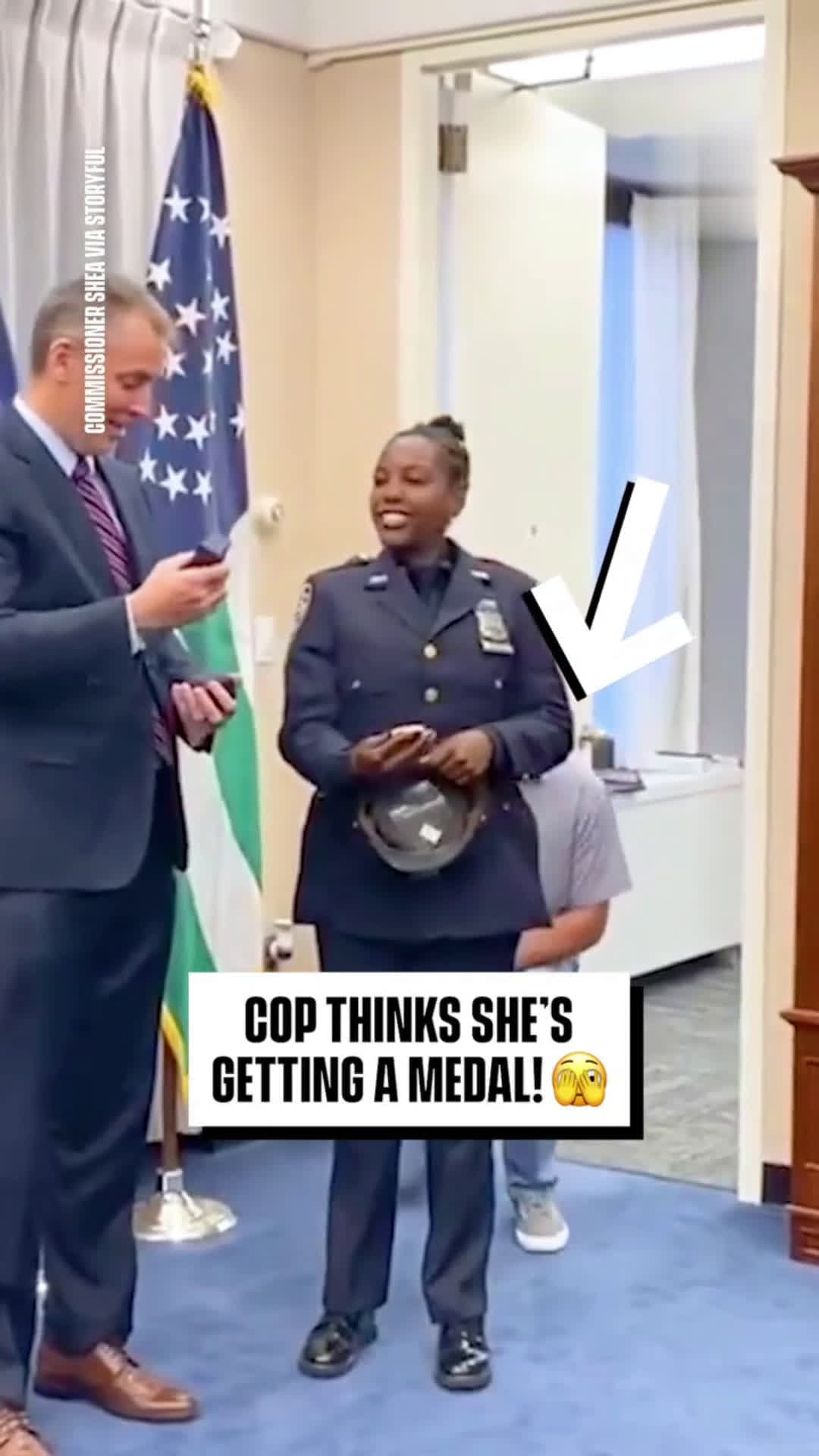 cover for NYPD Officer Surprised by A Marriage ProposalShe really wasn't expecting that 💍