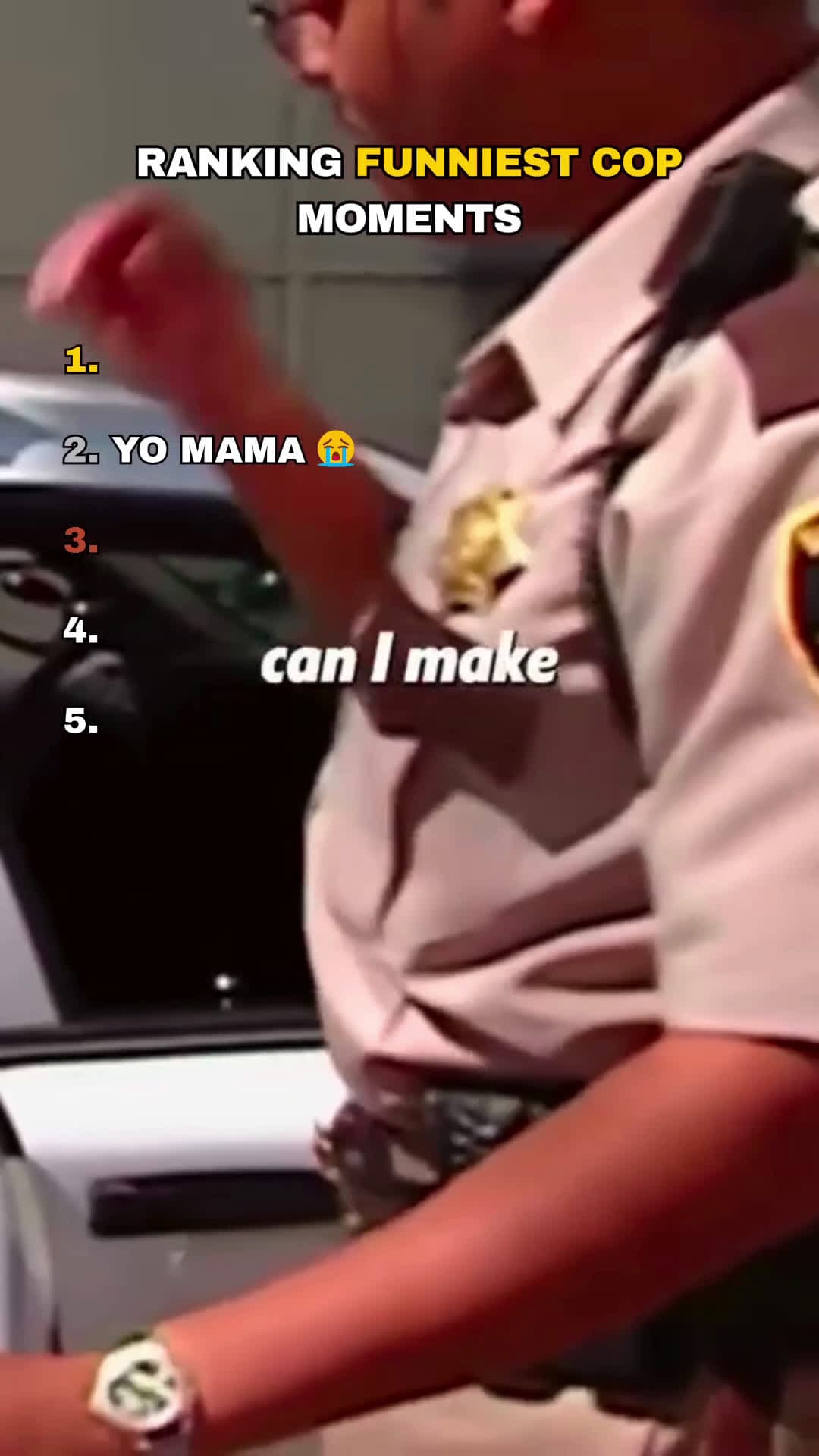 cover for Ranking Funniest Cop Moments #funny #bodycam 